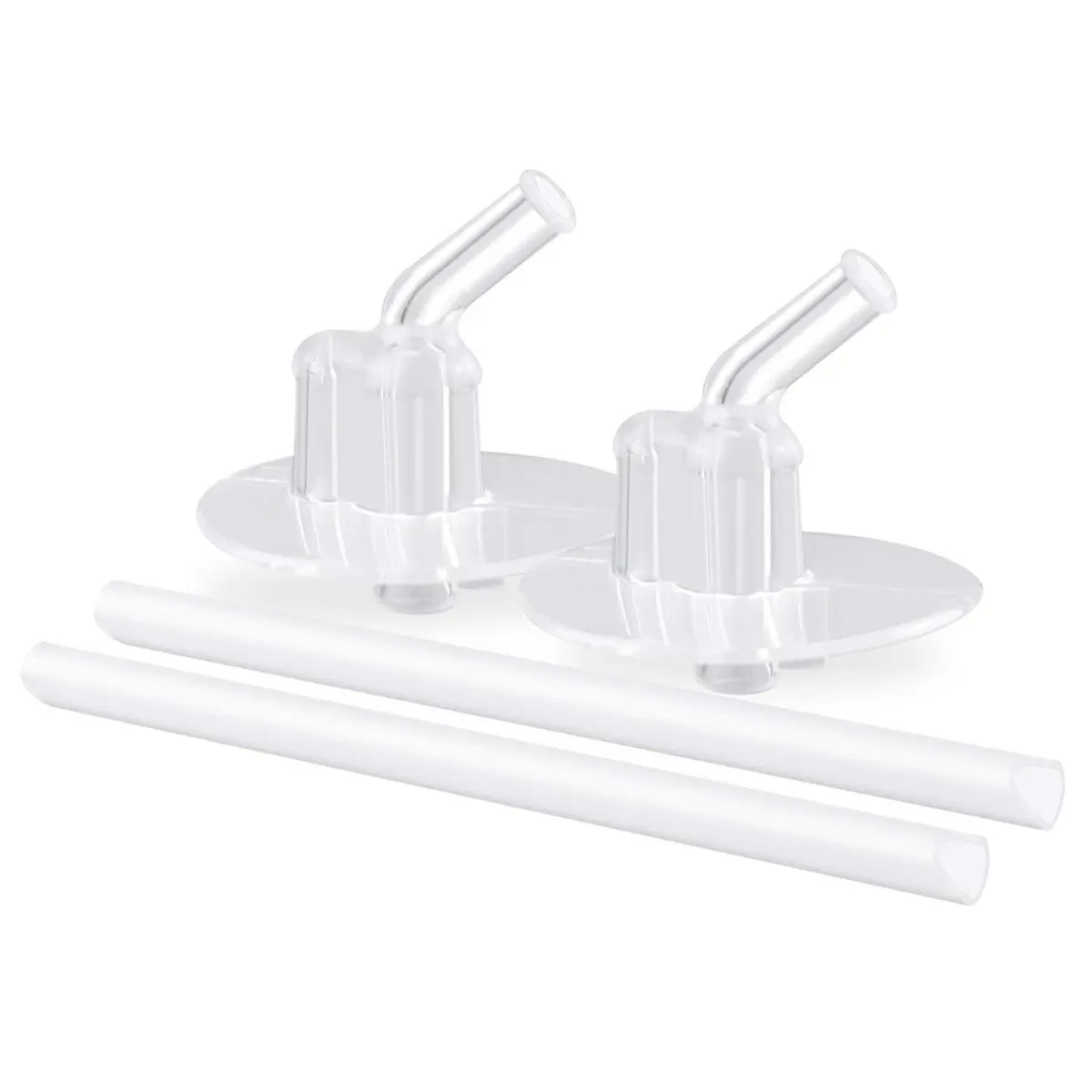 Thermos Replacement Straws for 12 Ounce Funtainer Bottle, Clear, 2 Count (Pack of 2) | Authentic USA Import - view 2