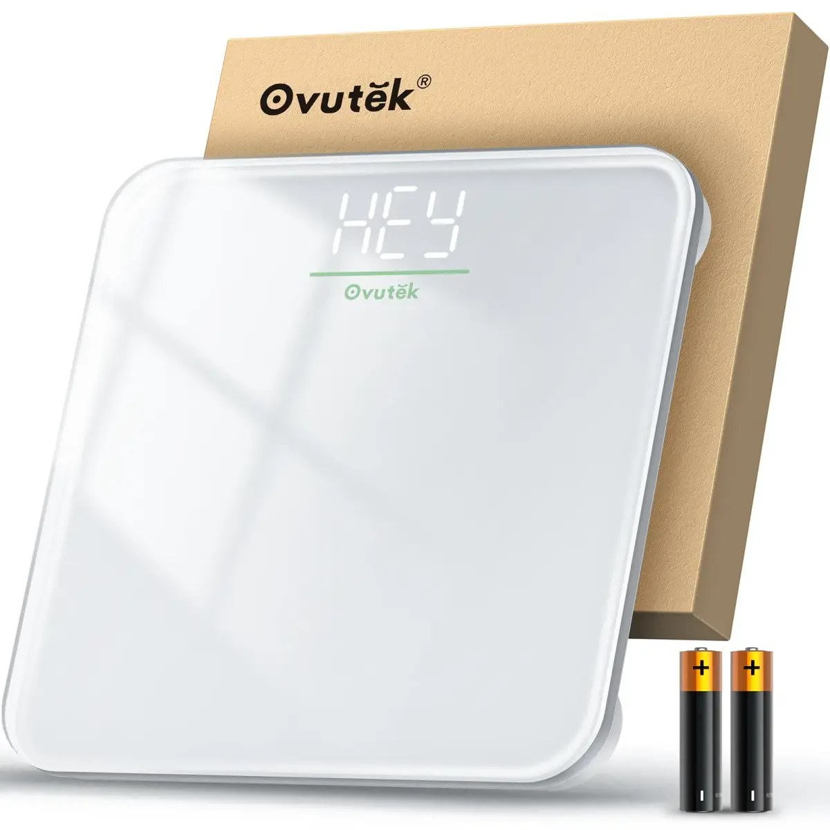 Ovutek Digital Body Weight Scale 26cm (10.2in) | Professional Accuracy - main product image
