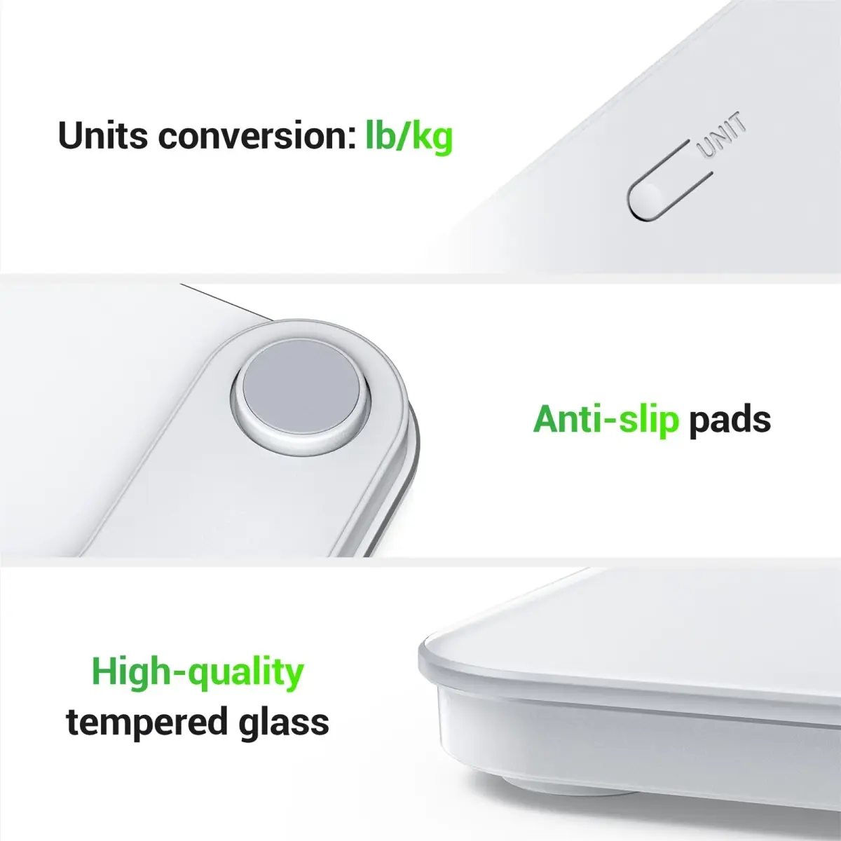 Ovutek Digital Body Weight Scale 26cm (10.2in) | Professional Accuracy - view 5