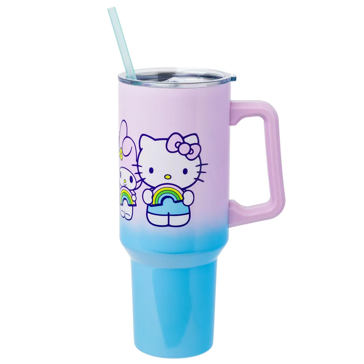 Silver Buffalo Sanrio Hello Kitty and Friends Stainless Steel Tumbler, 40oz | Double Wall Vacuum Insulated, Durable, Fits in Standard Cup Holder - main product image