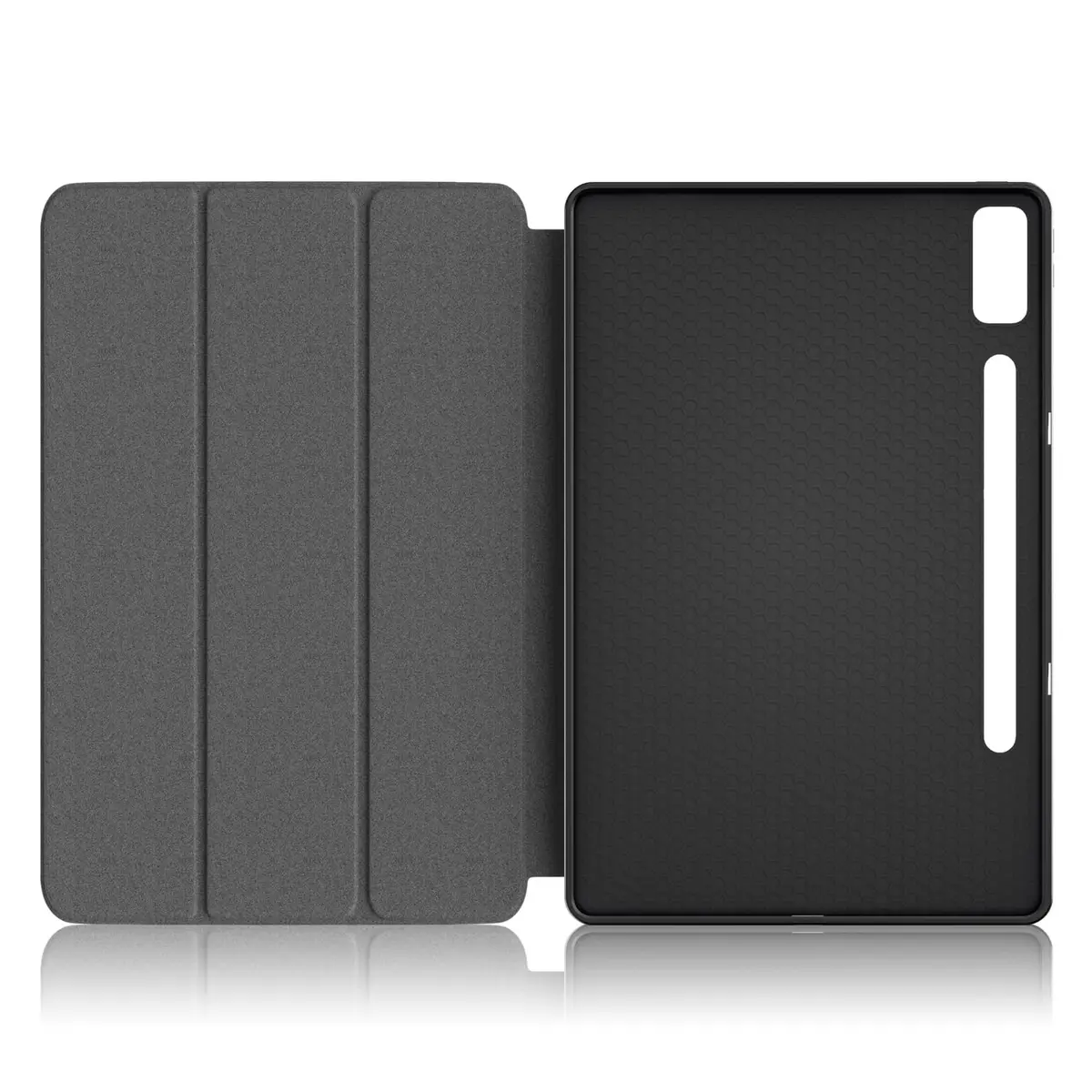DINGGUAGUA Black Case for Lenovo Tab P12 12.7-inch (321mm) | Slim Smart Folio with Multi-Angle Stand - view 9