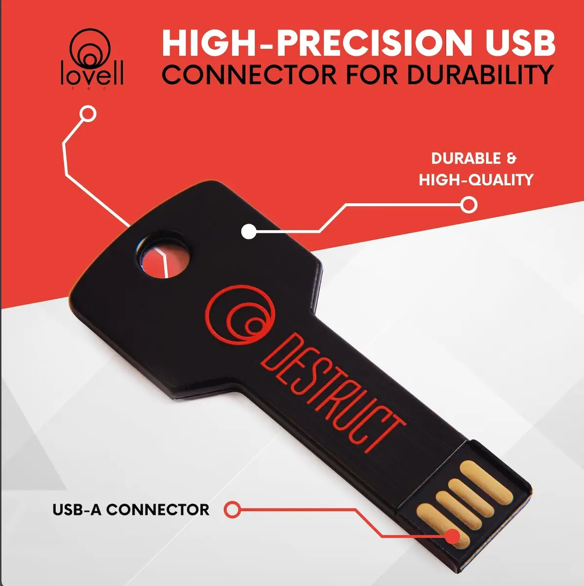 DESTRUCT PRO USB Hard Drive Eraser & Data Destruction Tool | Military-Grade Secure Wipe - view 5