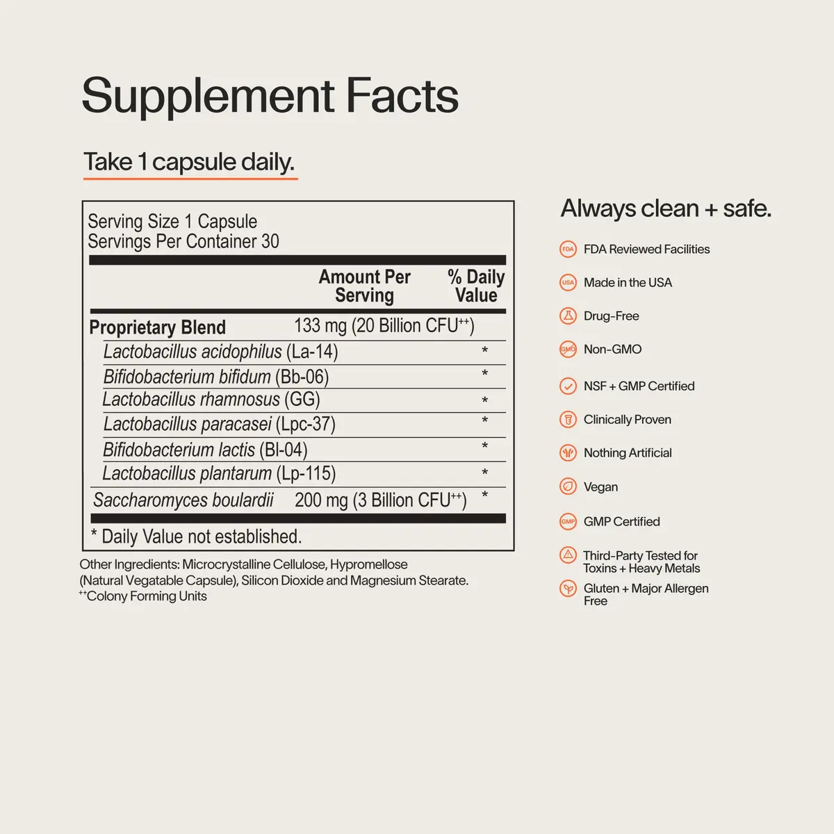 Veracity Metabolic Defense Probiotic Supplement - 6 Strains | Digestive & Hormone Support for Women & Men - view 5