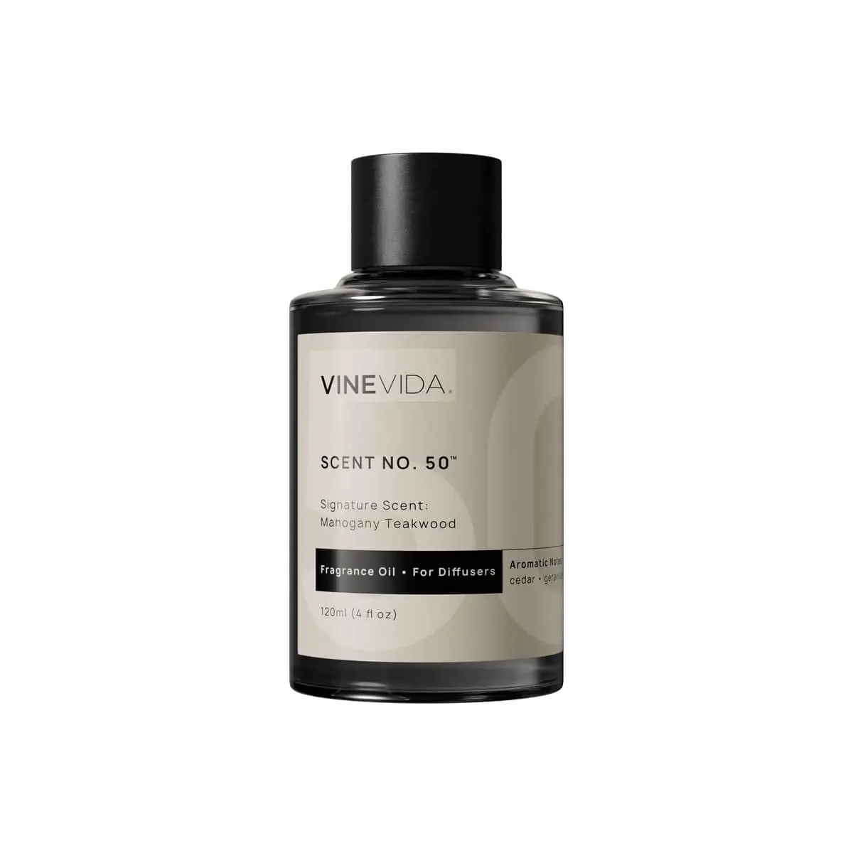 VINEVIDA Mahogany Teakwood Fragrance Oil 4 Fl Oz | Essential Oil Diffuser Refill & Room Spray - main product image