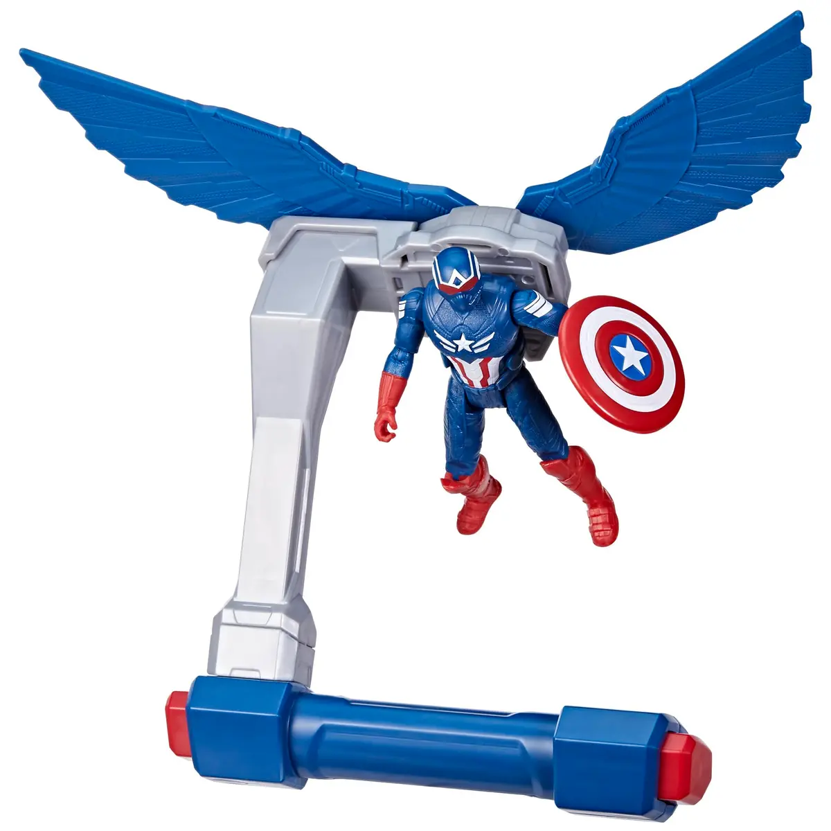 Marvel Epic Hero Series Captain America Flight Control Action Figure 10 cm (4-inch) | ASTM-Tested Toy for Kids 4+ - main product image