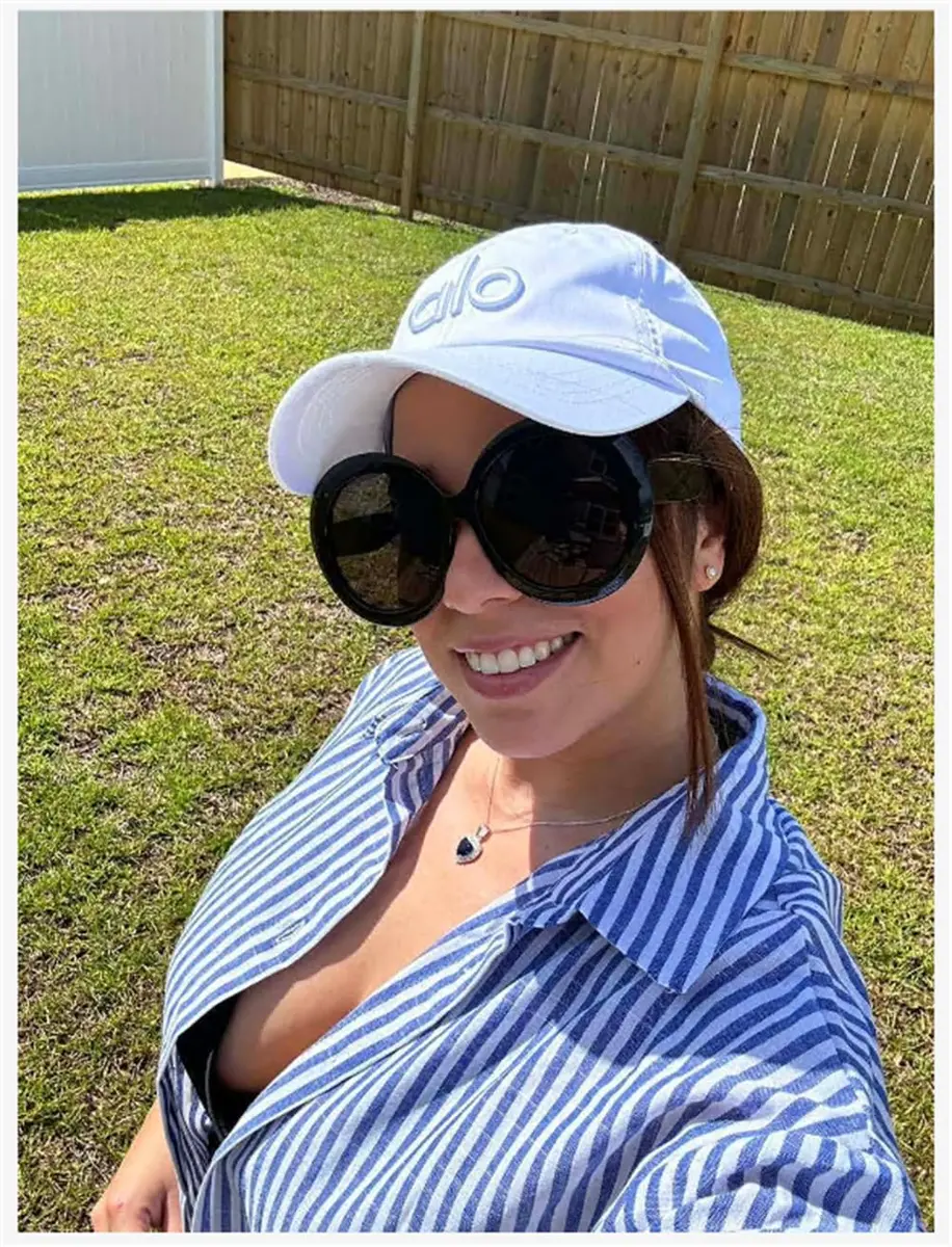 ADE WU Oversized Round Sunglasses for Women,Black Frame | 75mm UV400 Big Circle Shades - view 2
