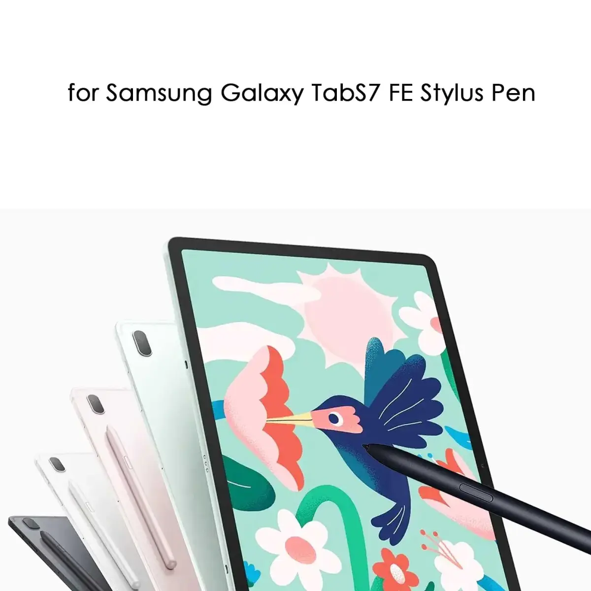 CaoXiong Black Stylus Pen for Samsung Galaxy Tab S7 FE | 4096 Pressure Sensitivity - view 3