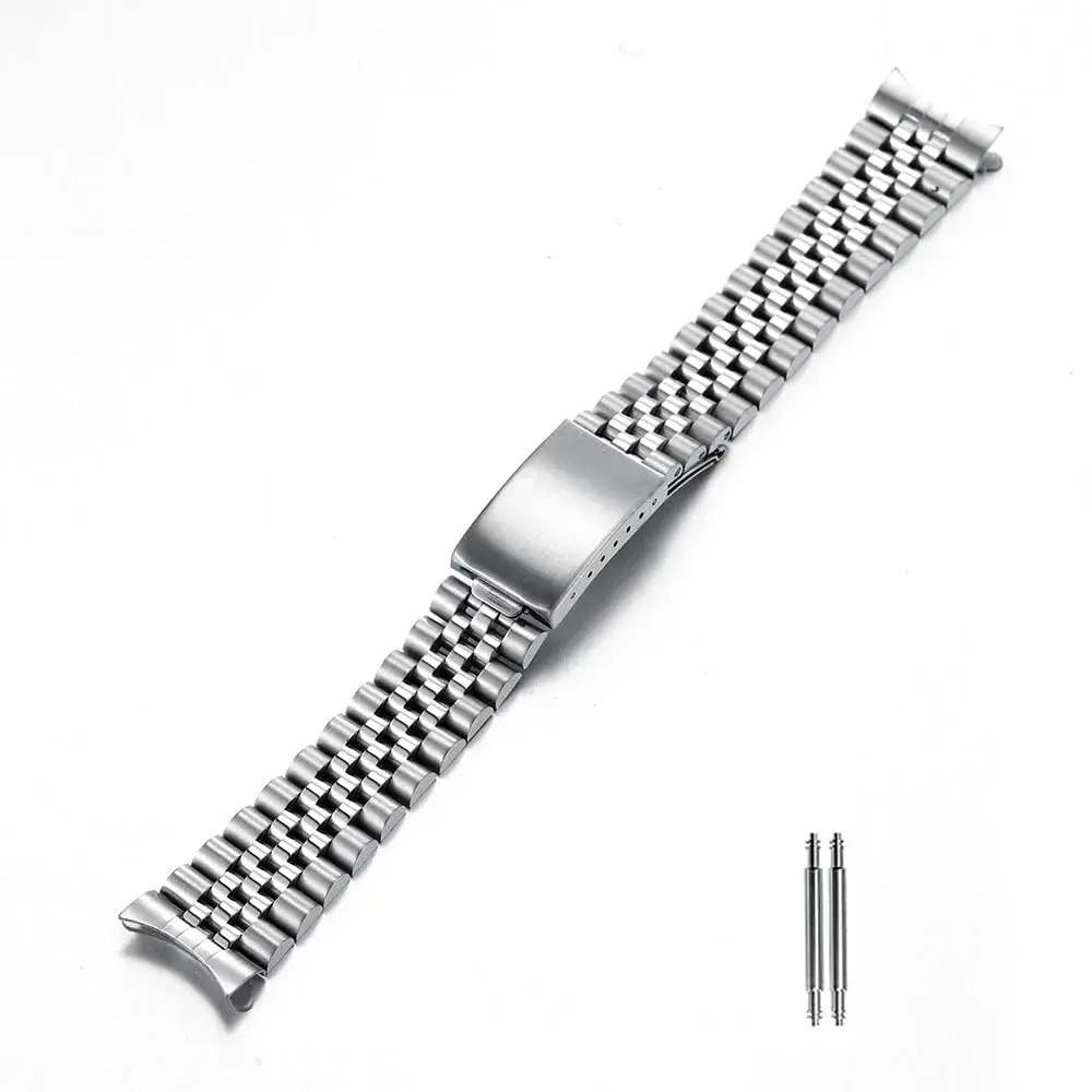 TOMIYOY 20mm Jubilee Stainless Steel Watch Band | Solid 316L Metal Strap for RLX SKX Style Watches - main product image