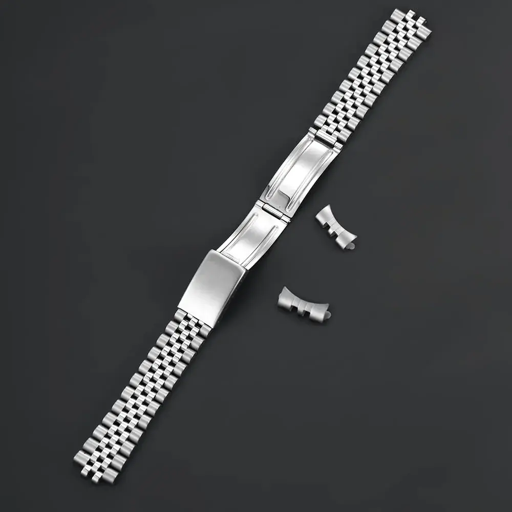 TOMIYOY 20mm Jubilee Stainless Steel Watch Band | Solid 316L Metal Strap for RLX SKX Style Watches - view 5