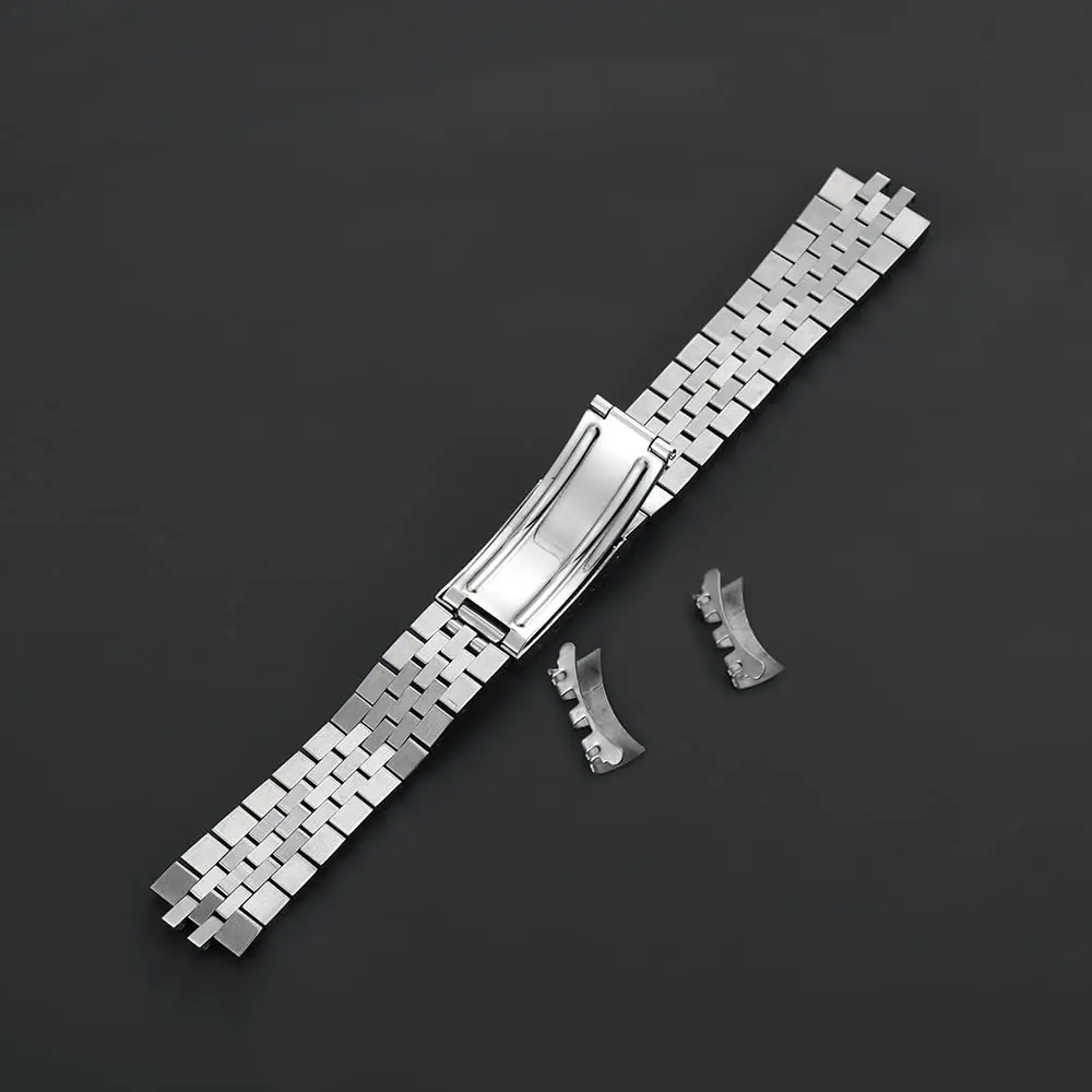 TOMIYOY Jubilee Stainless Steel Watch Band 20mm (0.79 inch) | Solid 316L Metal Strap for RLX SKX Watches - view 4
