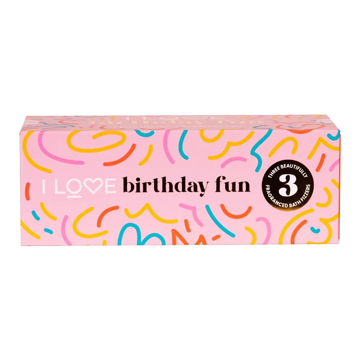 I LOVE Special Moments Birthday Fun Bath Fizzer Pack - Shea Butter Bath Bombs Set - 3 pc | Hydrating, Fragrant Spa Gift for Women - view 5