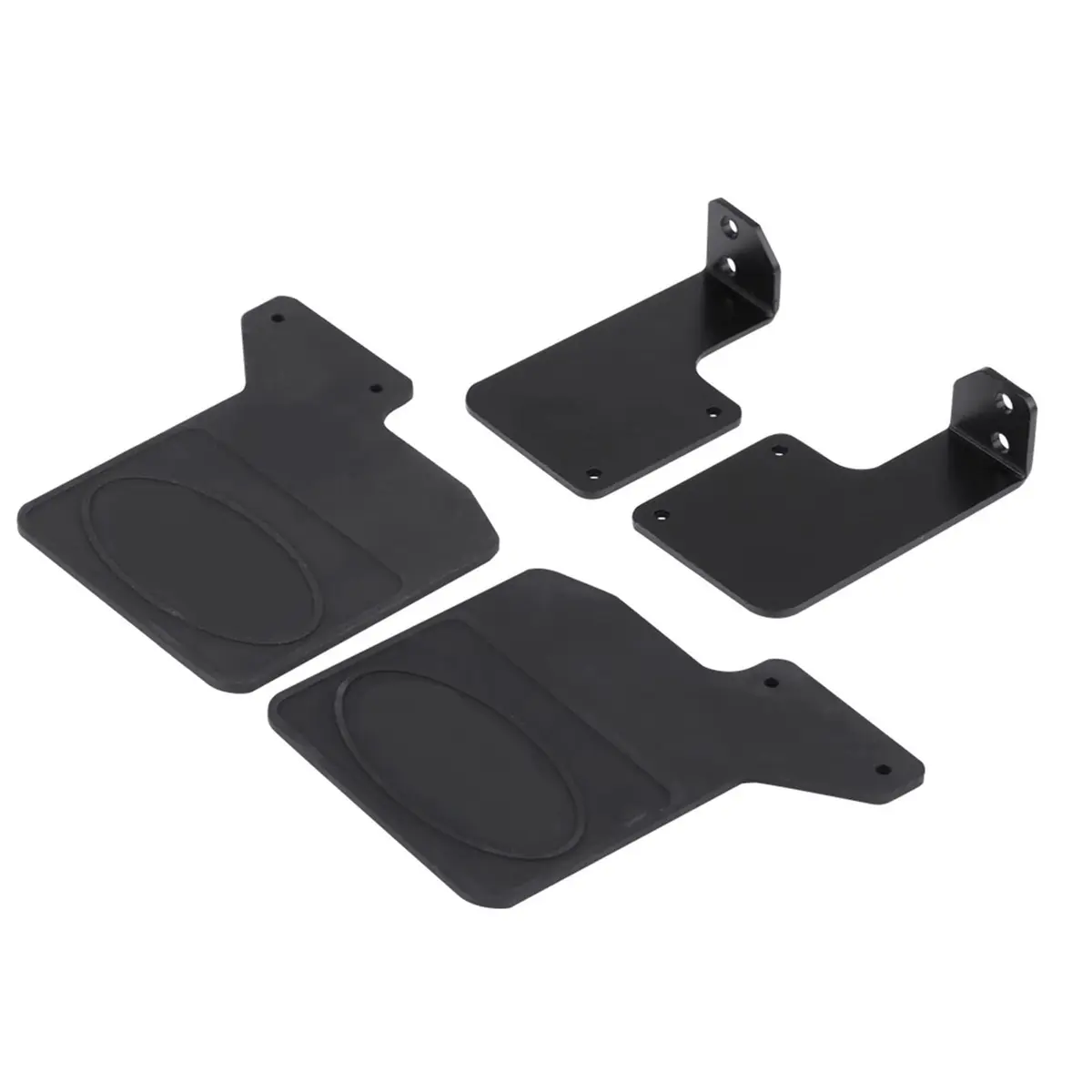 Oumefar RC Car Mud Flaps -4 1/10 Scale Rubber & Metal Accessories | Realistic & Durable - view 5