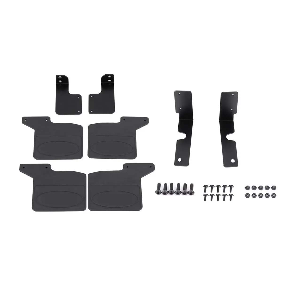 Oumefar RC Car Mud Flaps -4 1/10 Scale Rubber & Metal Accessories | Realistic & Durable - view 6