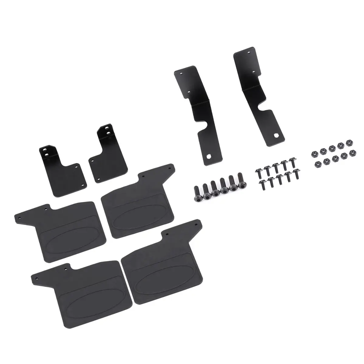 Oumefar RC Car Mud Flaps -4 1/10 Scale Rubber & Metal Accessories | Realistic & Durable - view 7