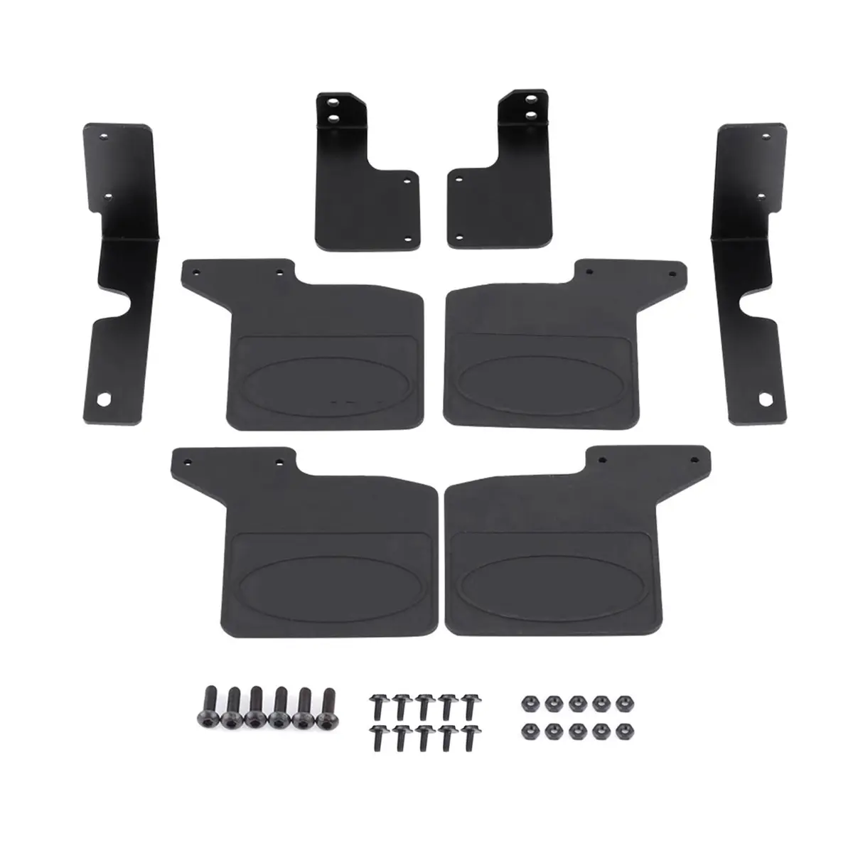 Oumefar RC Car Mud Flaps -4 1/10 Scale Rubber & Metal Accessories | Realistic & Durable - view 8