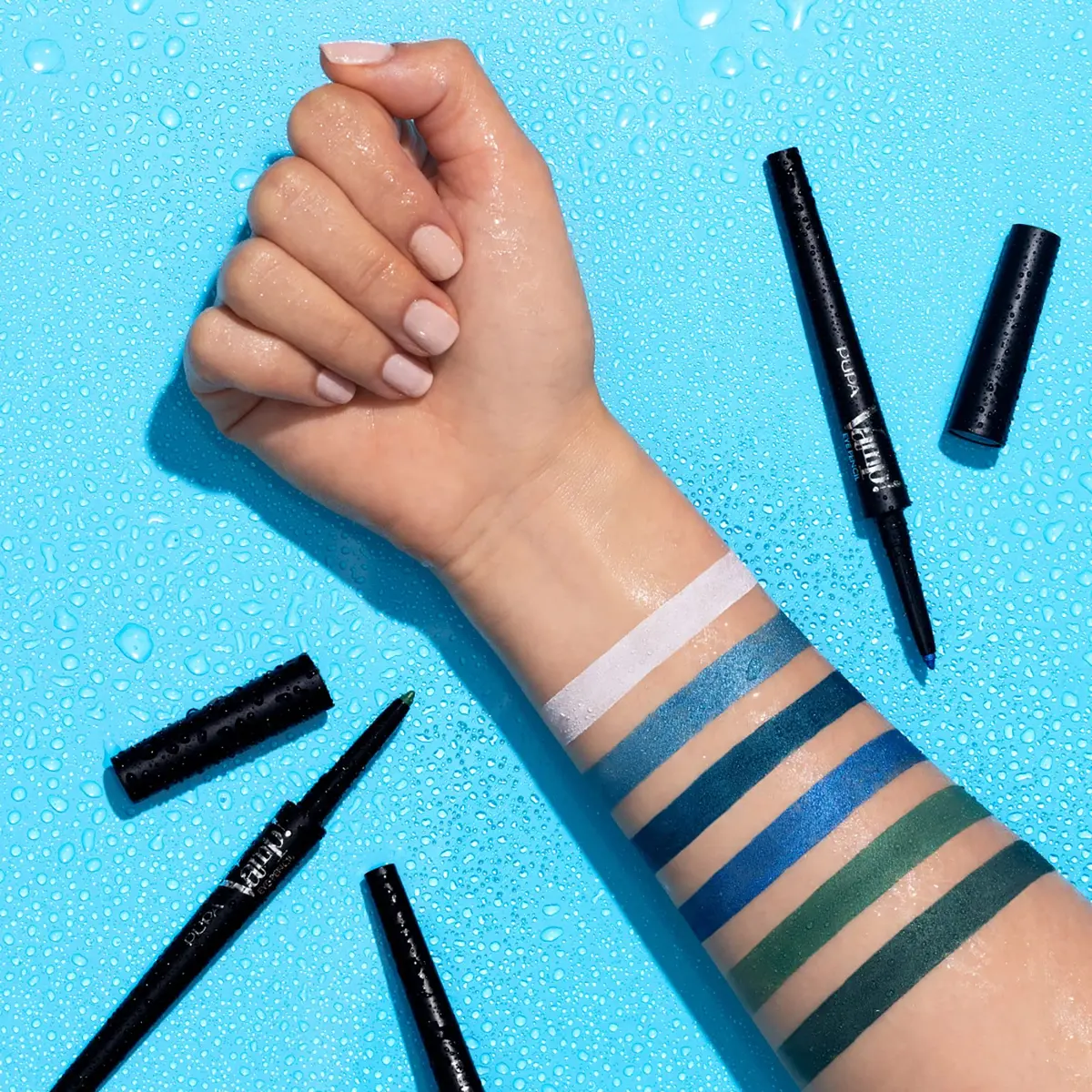 Pupa Milano Vamp! Waterproof Eye Pencil 304 Magnetic Emerald | Long Lasting, Smudge & Waterproof Formula - view 5