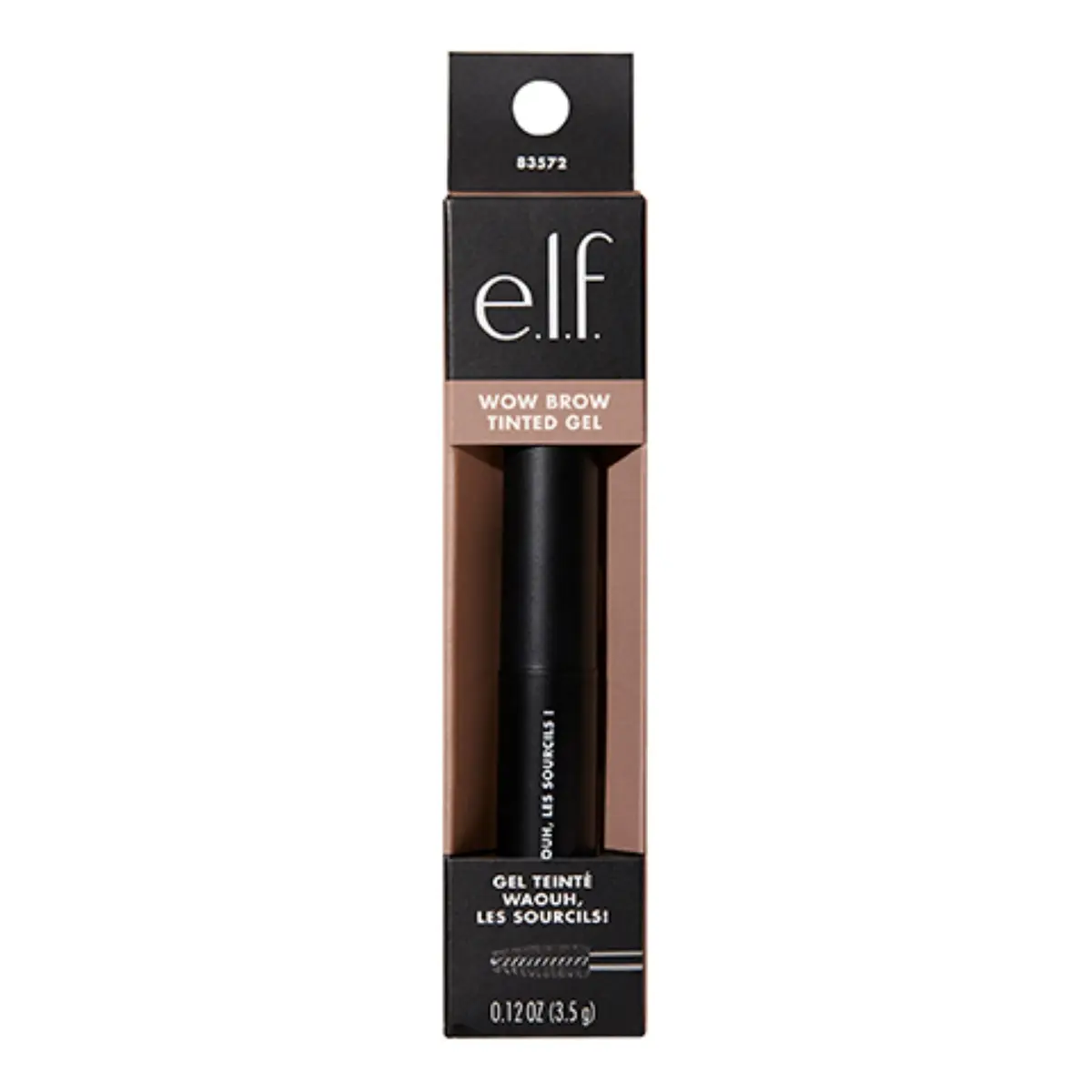 e.l.f. Wow Brow Gel Taupe | Fiber-Infused | 0.12 Ounce Pack of 2 for Natural, Voluminous Brows in India - view 4