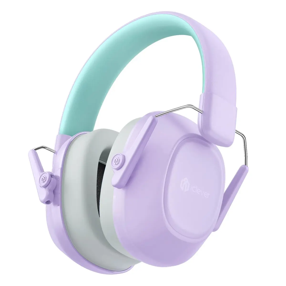 iClever EM01 Noise Cancelling Headphones for Kids Adults, SNR 29dB EarMuffs | Certified Safety & Comfort - main product image