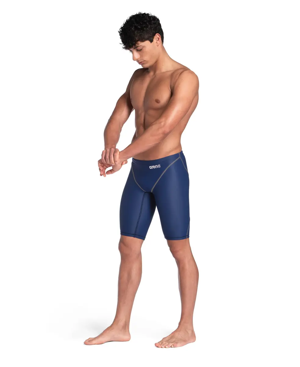 ARENA Powerskin ST Next Men’s Racing Jammer Competition Swimsuit, Navy, Size 22 | FINA-Approved Eco-Friendly Tech Suit - view 7