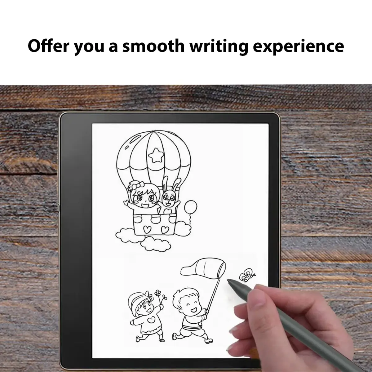 Mingxiong Stylus Pen for Kindle Scribe | 4096 Pressure Levels, Black - view 3