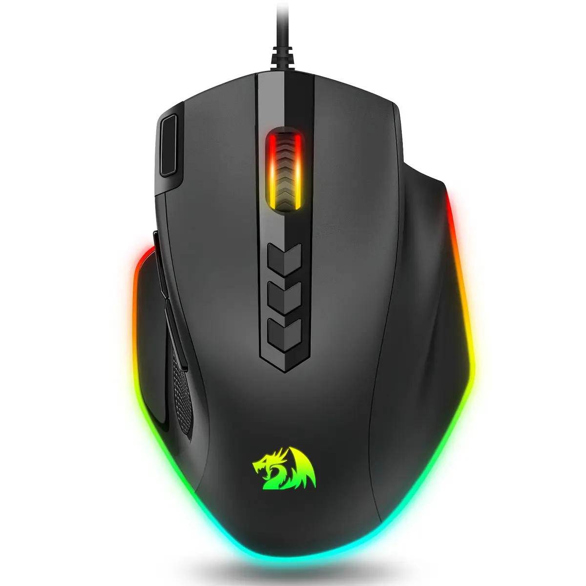 Redragon M614 Wired Gaming Mouse | Up to 8000 DPI, RGB Backlit, 11 Programmable Buttons, Ergonomic Design - view 9