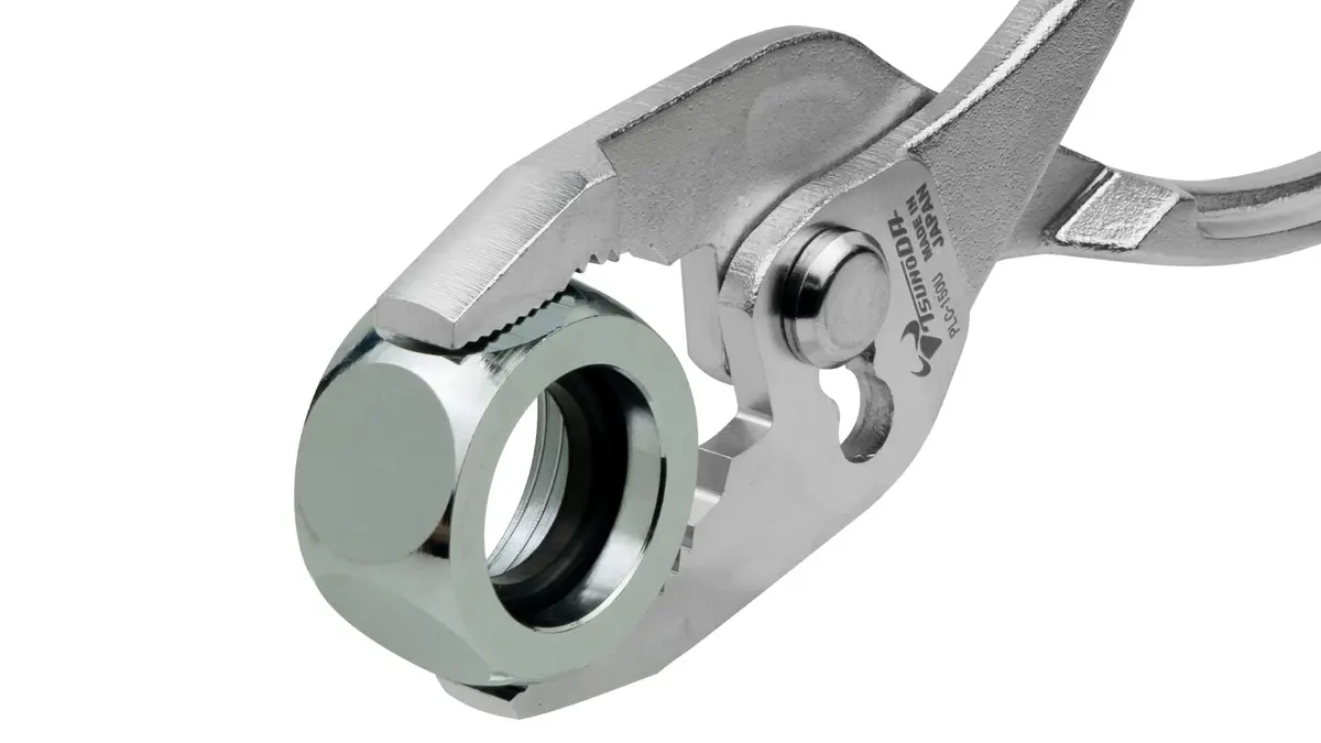 Tsunoda PLC-150U, Wide-Contact Slip Joint Pliers, 6-Inch | Heavy-Duty Japan-Made Hand Tool - view 5