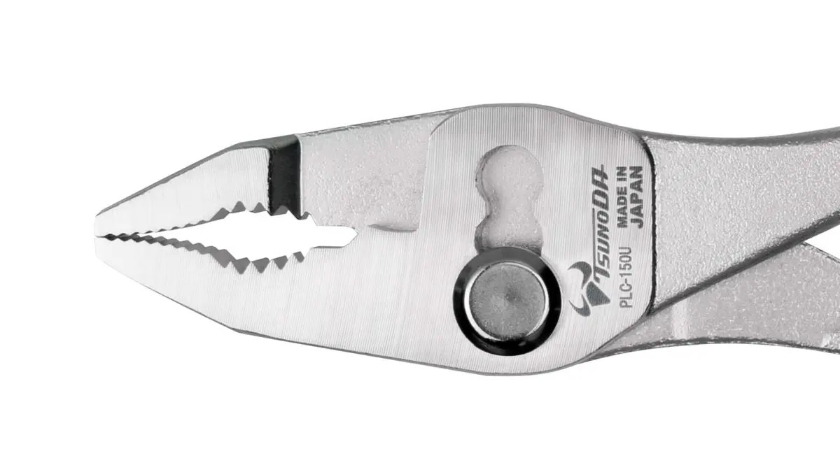 Tsunoda PLC-150U, Wide-Contact Slip Joint Pliers, 6-Inch | Heavy-Duty Japan-Made Hand Tool - view 2