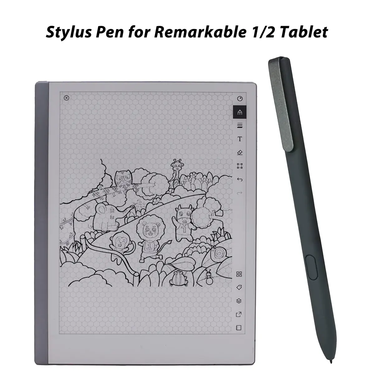 Mingxiong Stylus Pen for Remarkable 2/1 Tablet, 10cm (3.9in) Length | 4096 Pressure Levels - view 3