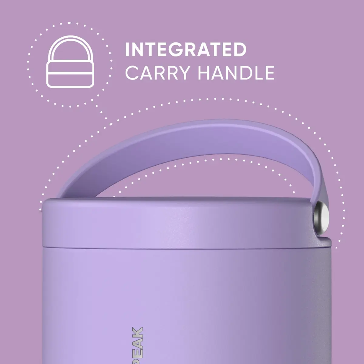 Hydrapeak 18oz Stainless Steel Vacuum Insulated Food Jar | 532ml (18 Fl Oz) Hot & Cold Food Container - view 2