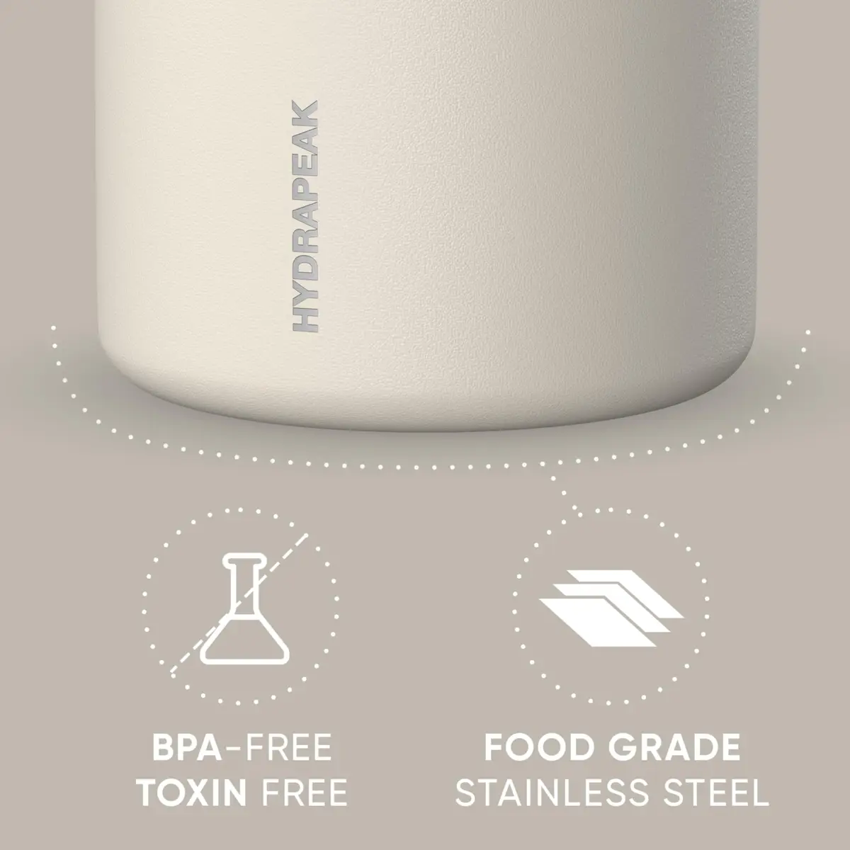 Hydrapeak 25oz Stainless Steel Vacuum Insulated Food Jar | Kids Jar for Hot Food and Cold Food, Wide Mouth Leak-Proof Soup Jar for Adults, 709ml (25 Fl Oz) - view 3