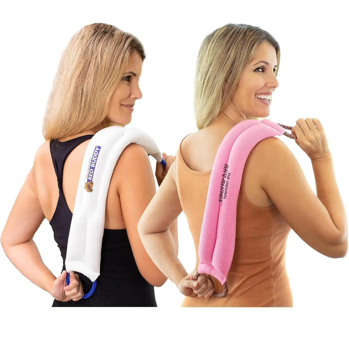 Bed Buddy Hot and Cold Neck Wrap 2 Pack | Moist Heat & Cold Therapy for Neck & Muscles - main product image