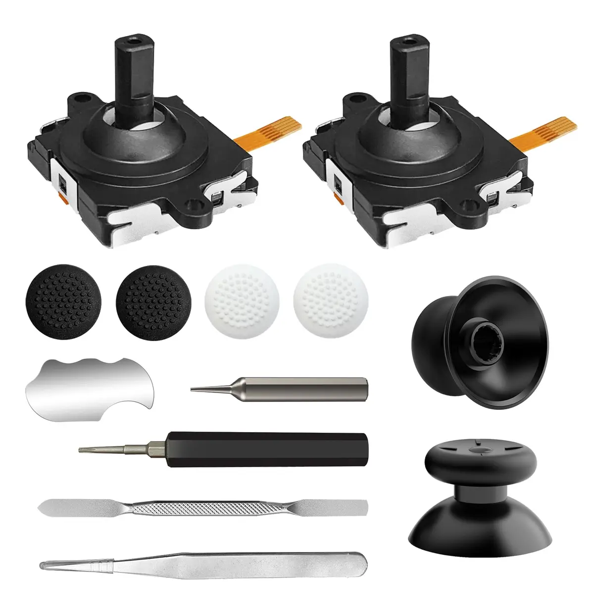OLCLSS Joystick Replacement Kit for Oculus Quest 2/3 Controllers | 13-in-1 Repair Set - main product image