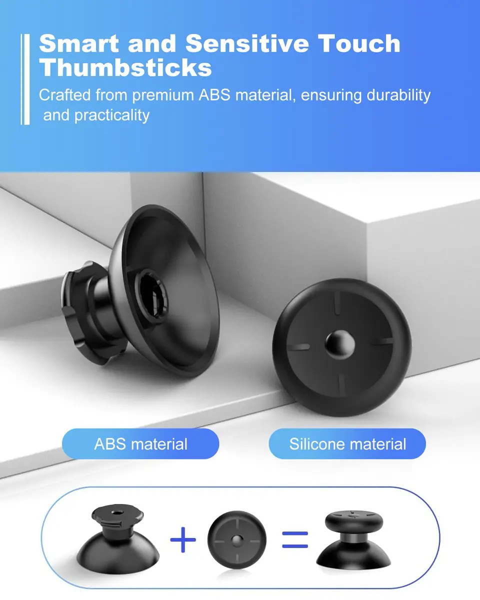OLCLSS Joystick Replacement Kit for Oculus Quest 2/3 Controllers | 13-in-1 Repair Set - view 4