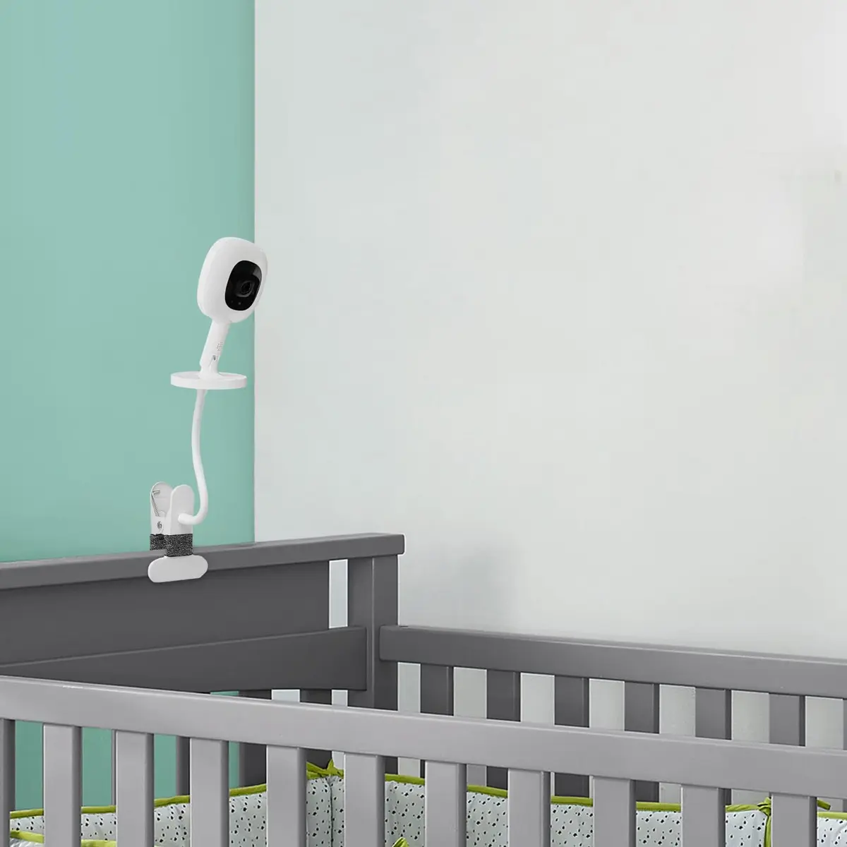 iTODOS Baby Monitor Mount Compatible with Nanit Pro & Flex Stand 8in Flexible Arm | Portable & Sturdy - view 4