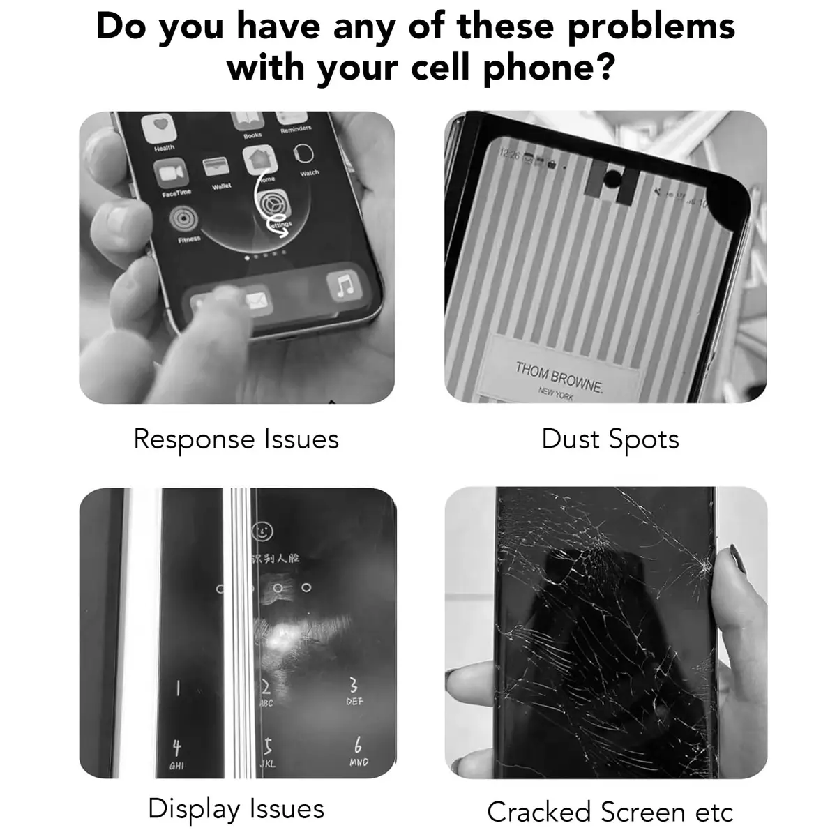 Diyeeni Velvet 5G G9 Screen Replacement 6.8in | 3D Touch Digitizer with Fingerprint - view 2