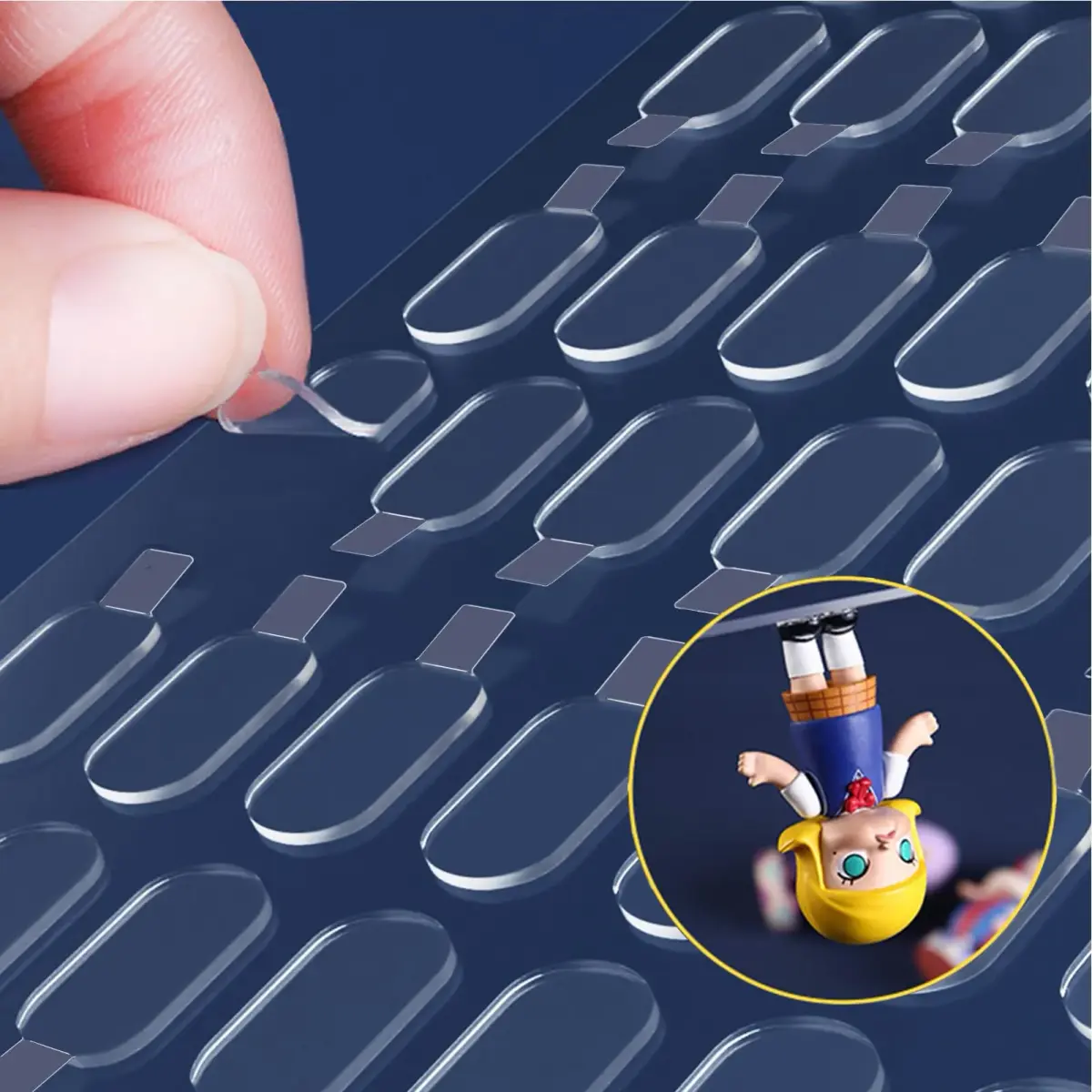 LMJIA Sticky Tack for Wall Hanging 500 Pcs | Removable Poster Putty & Mounting Putty - main product image