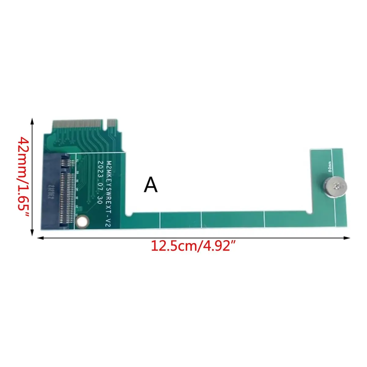 Mustpoint M2 Modified Board PCIE 4.0 for Rog Ally Handheld Console SSD Memory Card Adapter Converter Transfer Board 90° M2 Transfercard - view 6