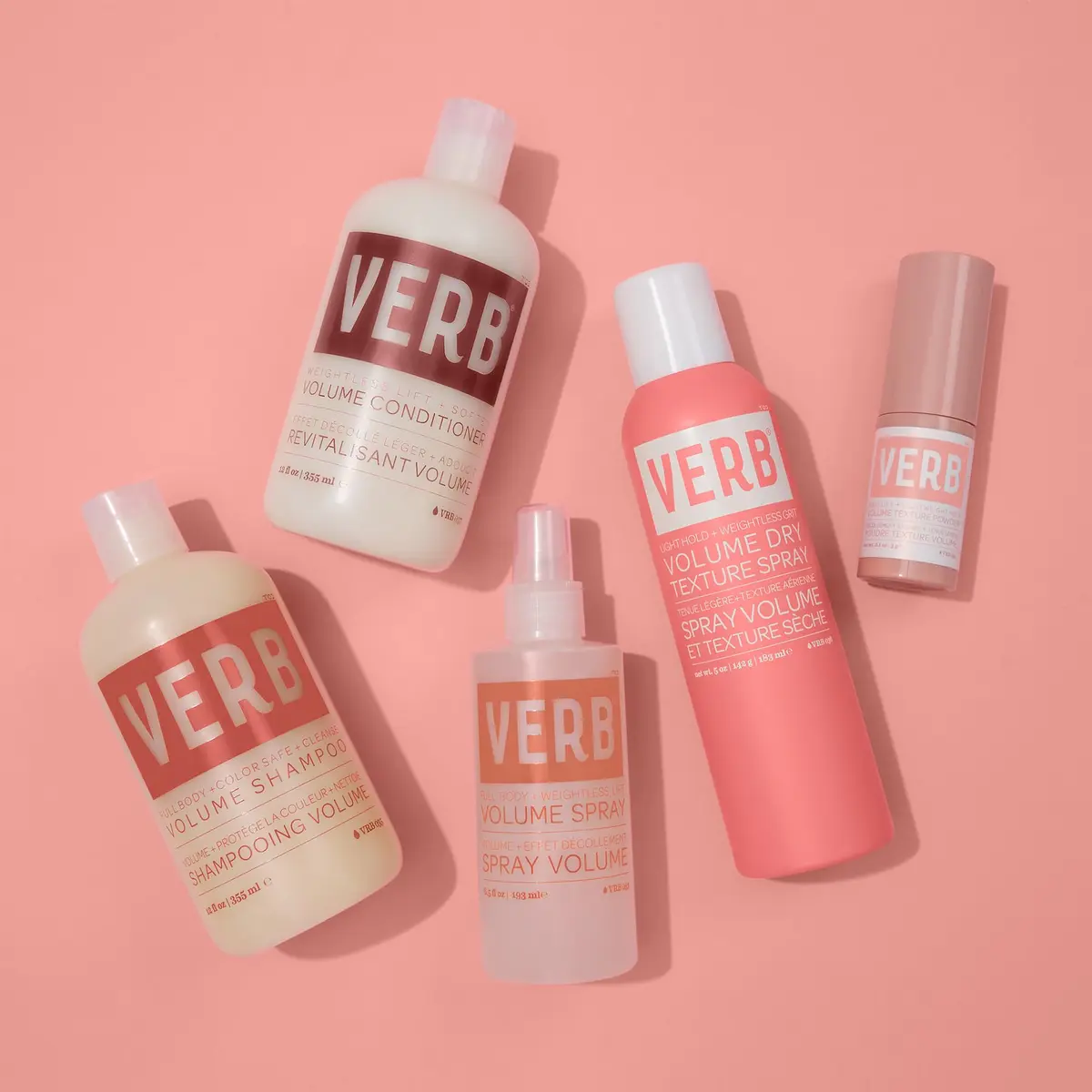 VERB Volume Dry Texture Spray + Dry Shampoo Light Duo | Light Hold, Absorbs Oil & Odors, Vegan (Light 1.60 Fl Oz, Pack of 2) - view 3