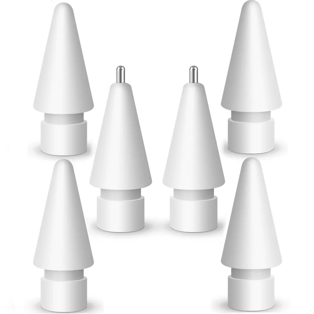 MEKO Replacement Pencil Tips for Apple Pencil 1st/2nd Gen | Precise, Wear-Resistant - main product image
