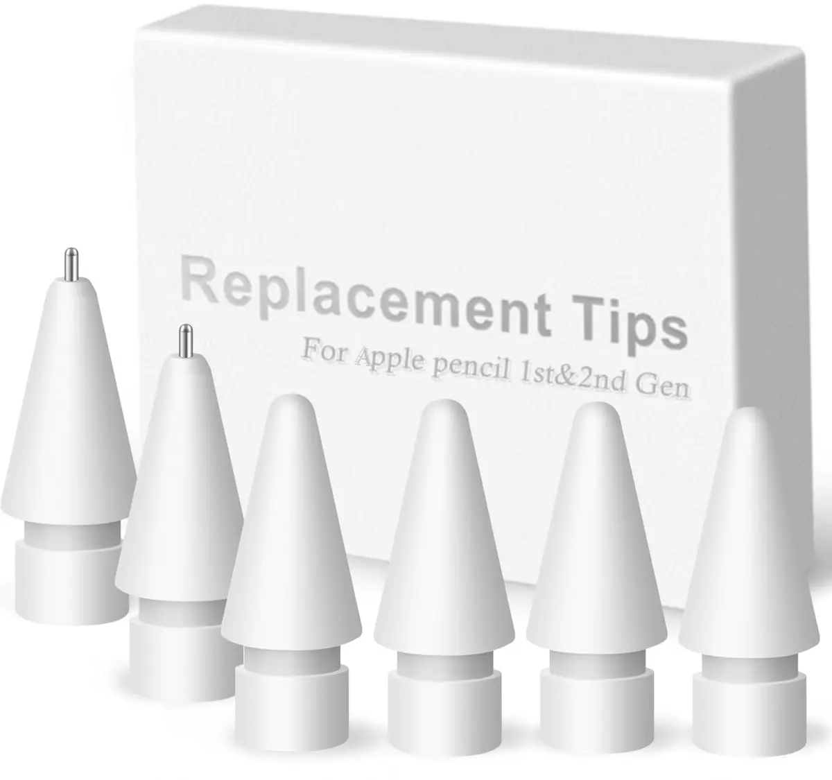 MEKO Replacement Pencil Tips for Apple Pencil 1st/2nd Gen | Precise, Wear-Resistant - view 7