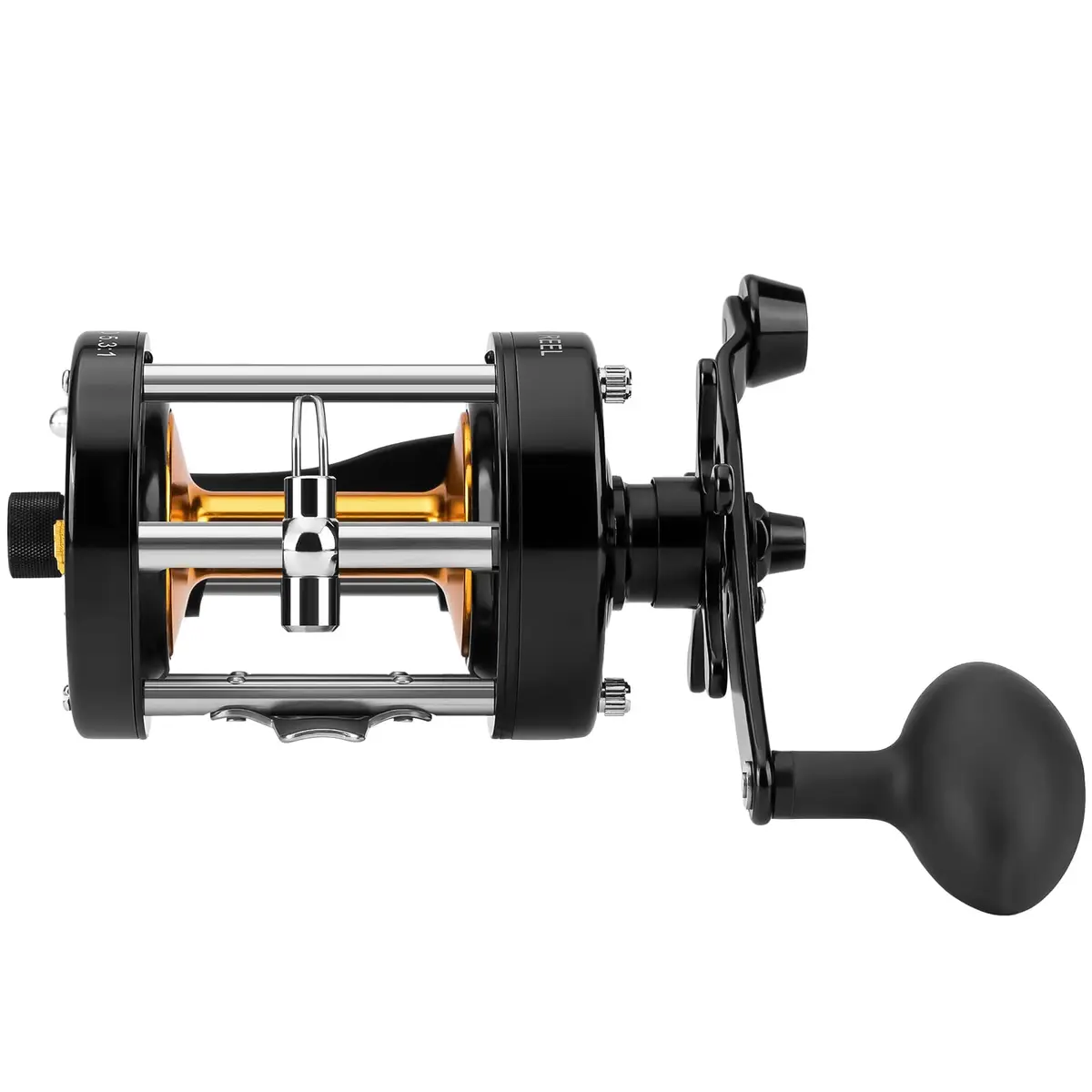 KastKing Rover Round Baitcasting Reel, 50 Size, Left, Black | Power & Durability for Freshwater & Saltwater - view 2