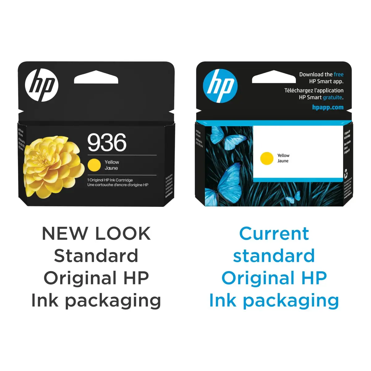 HP 936 Yellow Ink Cartridge | 800 Pages | Fade Resistant | Eligible for Instant Ink - view 3