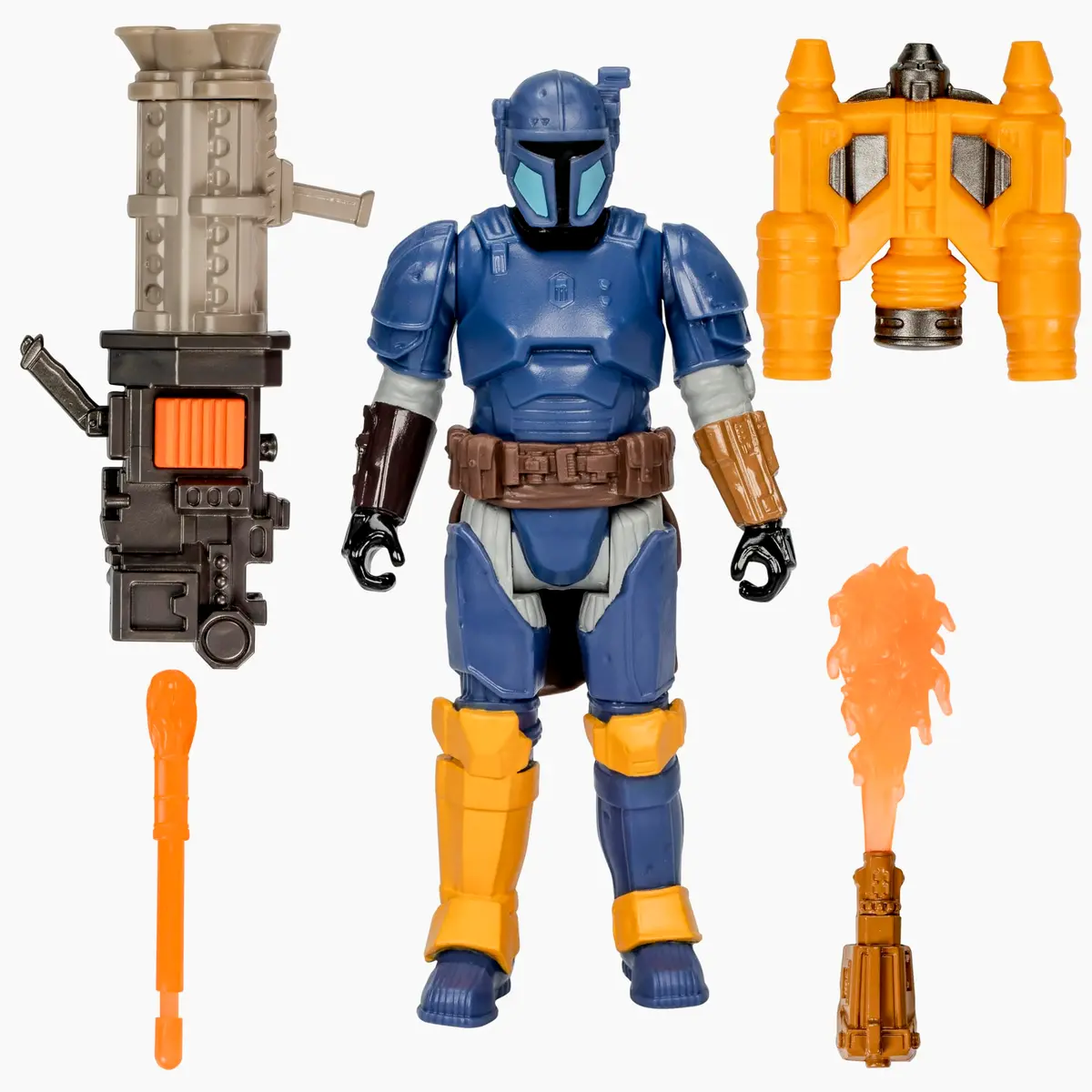 STAR WARS Epic Hero Series Paz Vizsla 4-Inch Action Figure with 4 Accessories | Poseable Play for Kids 4+ - main product image