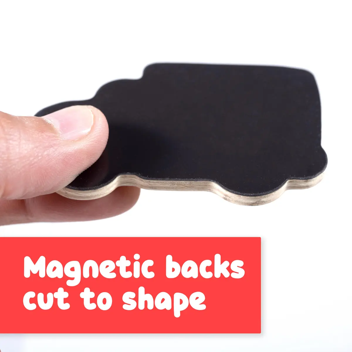 Spark & Wow Wooden Magnets, Transport | 20 Colorful Transportation Shapes for Kids - view 5