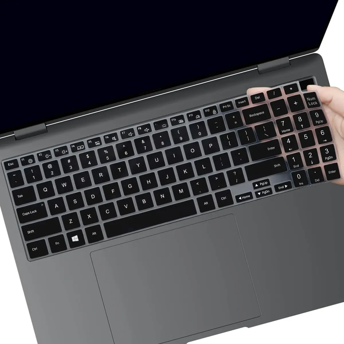MUBUY-GOL Keyboard Cover for Samsung Galaxy Book 5/4/3 15.6"/16" | US Layout, Waterproof & Washable - main product image
