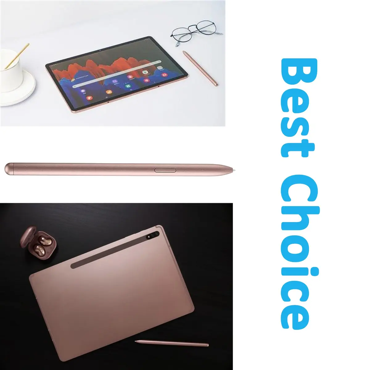 CaoXiong Galaxy Tab S7 Pen Gold | 4096 Pressure Levels, Natural Feel (70-120 chars) - view 7