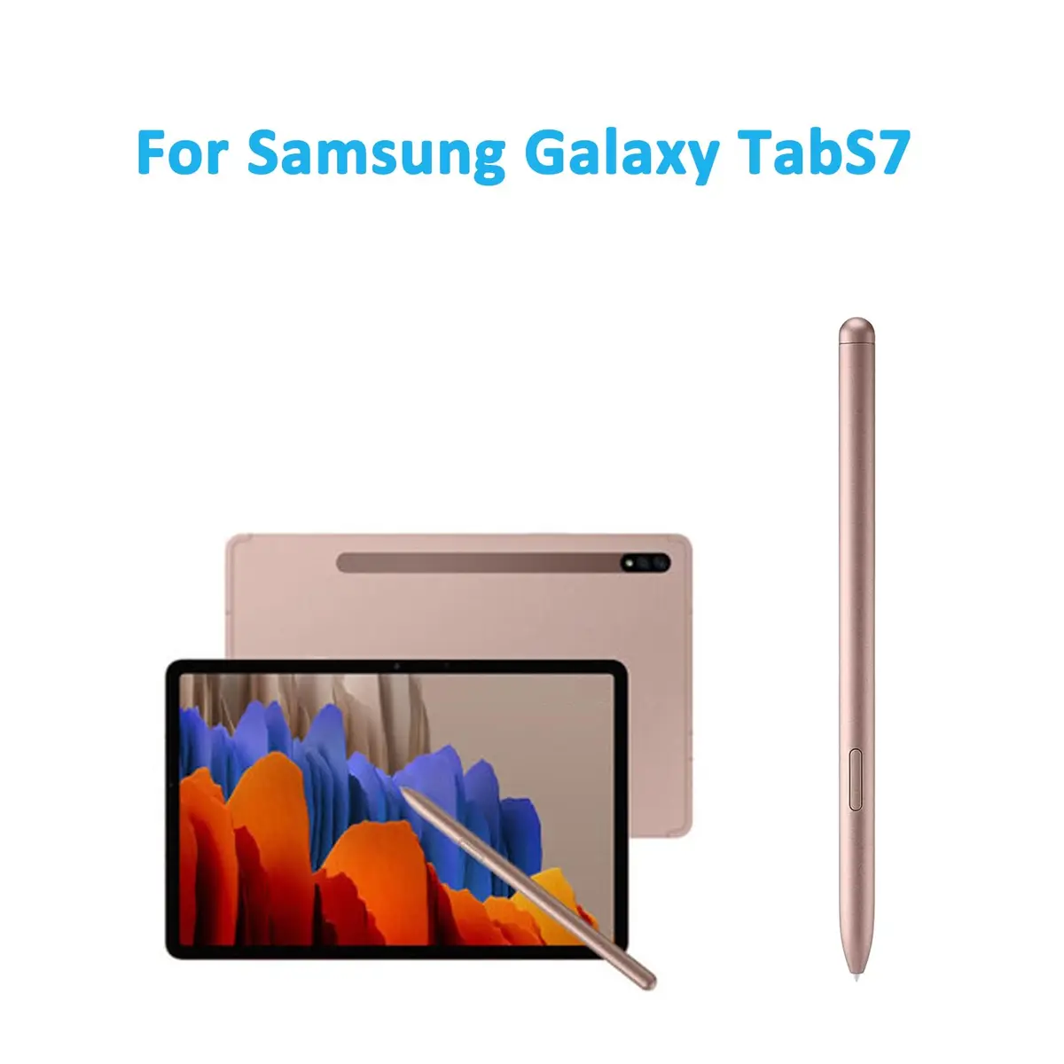 CaoXiong Galaxy Tab S7 Pen Gold | 4096 Pressure Levels, Natural Feel (70-120 chars) - view 2