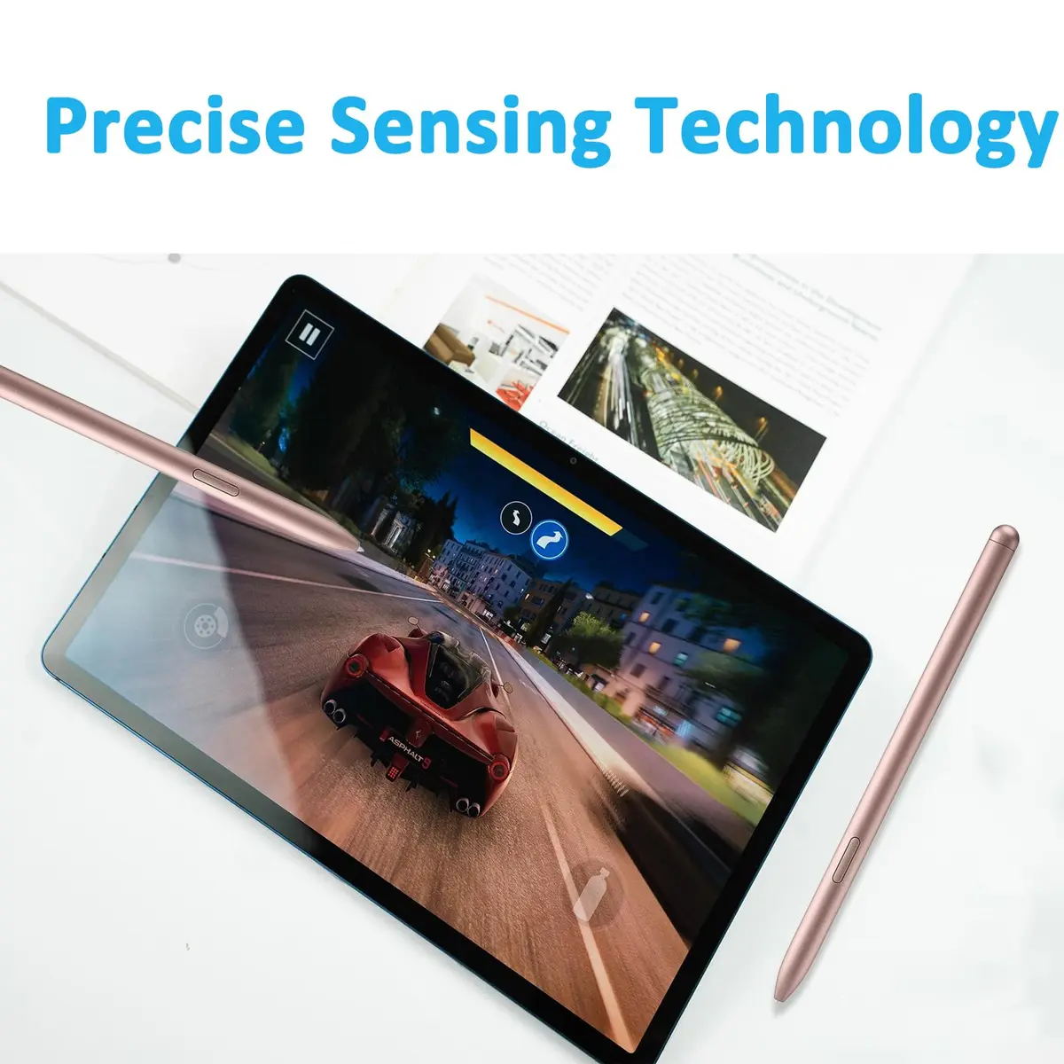 CaoXiong Galaxy Tab S7 Pen Gold | 4096 Pressure Levels, Natural Feel (70-120 chars) - view 3