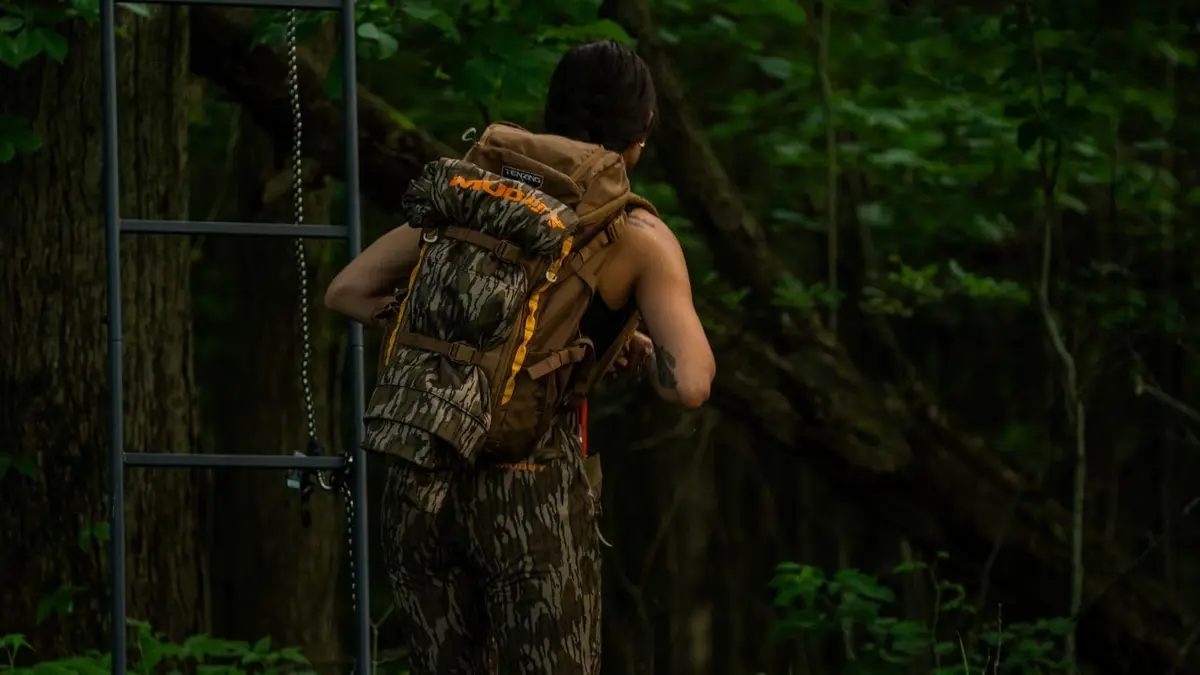 TENZING 1500 Whitetail Day Pack, Olive Green | Hunting Backpack with 4 Compartments & 10 Pockets - view 5
