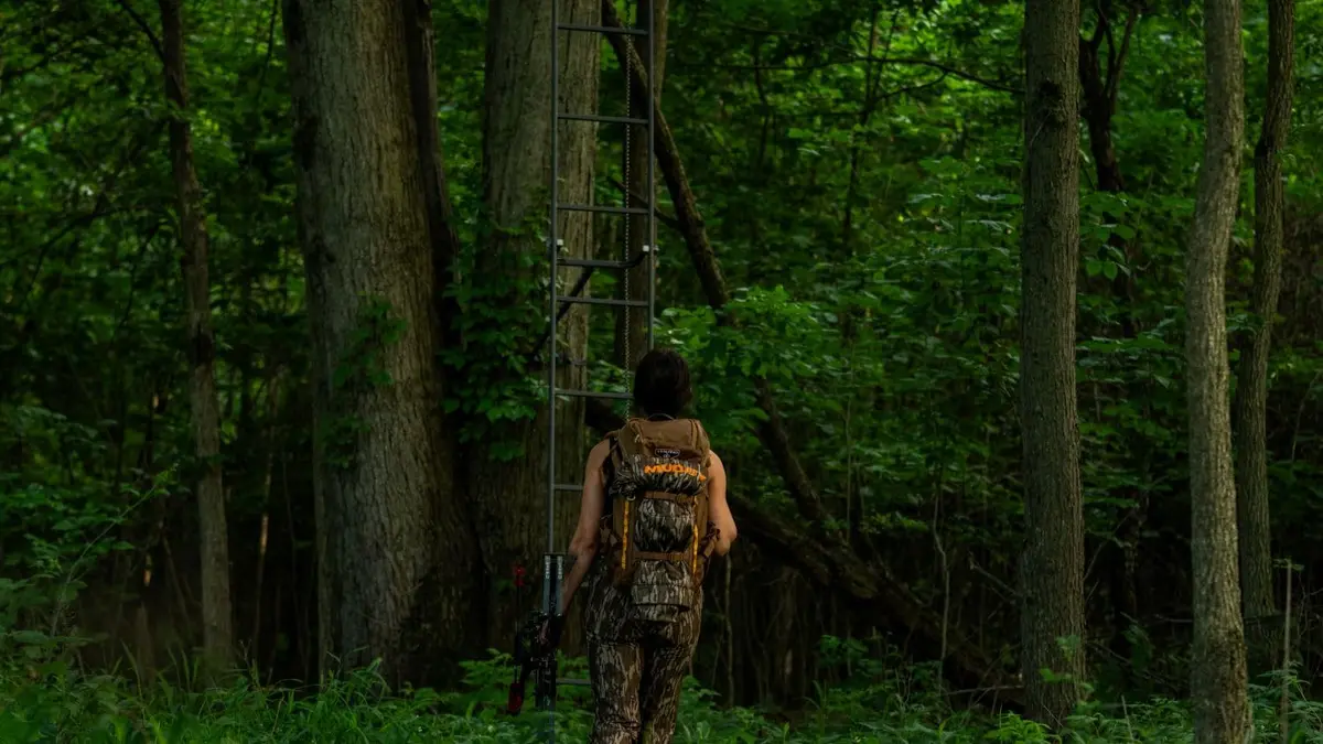 TENZING 1500 Whitetail Day Pack, Olive Green | Hunting Backpack with 4 Compartments & 10 Pockets - view 6